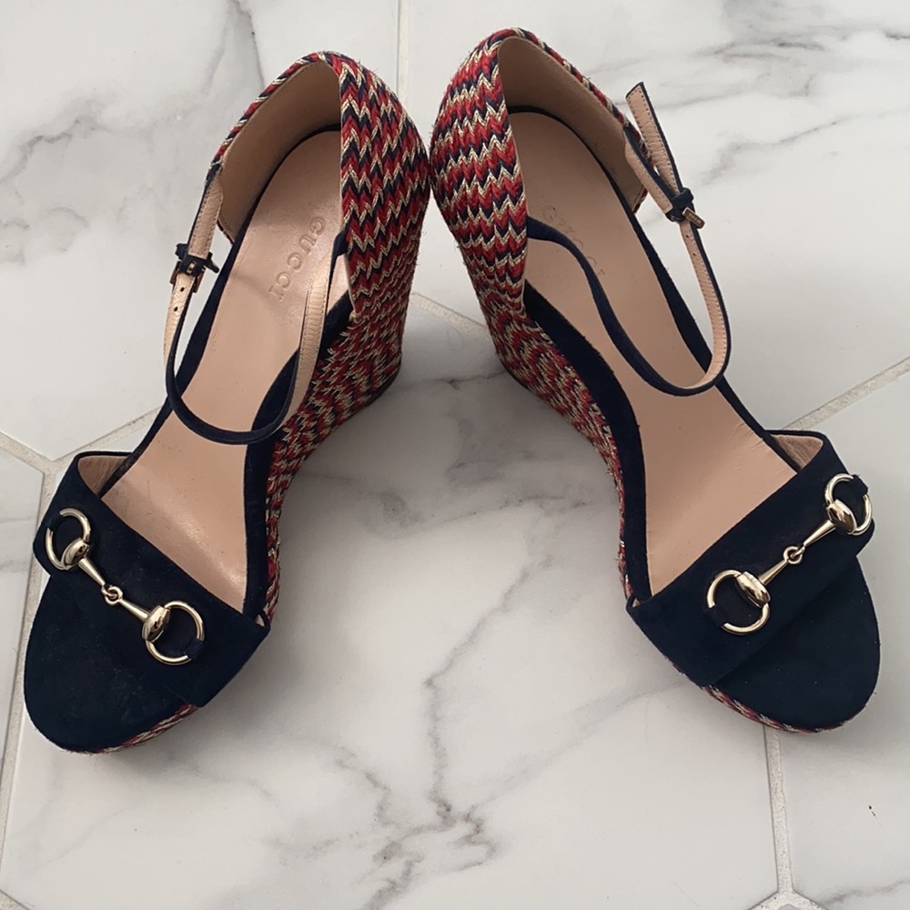 Gucci wedges
